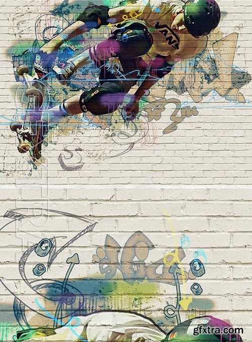 GraphicRiver - Street Art Photoshop Action 17440734