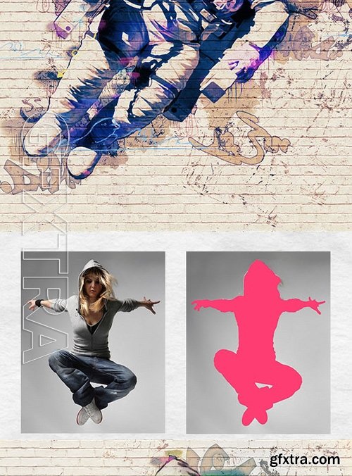 GraphicRiver - Street Art Photoshop Action 17440734