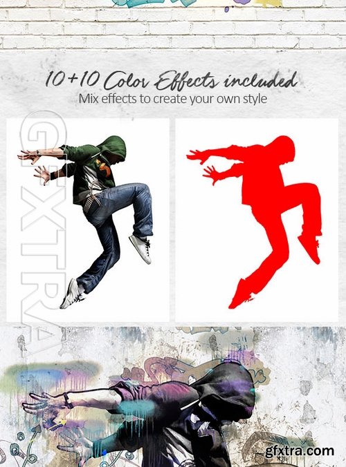 GraphicRiver - Street Art Photoshop Action 17440734