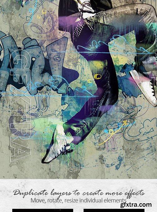 GraphicRiver - Street Art Photoshop Action 17440734