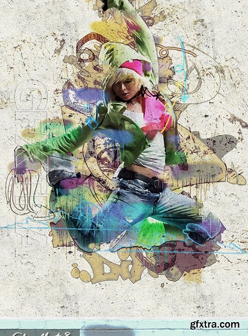 GraphicRiver - Street Art Photoshop Action 17440734