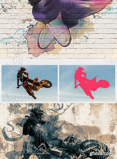 GraphicRiver - Street Art Photoshop Action 17440734