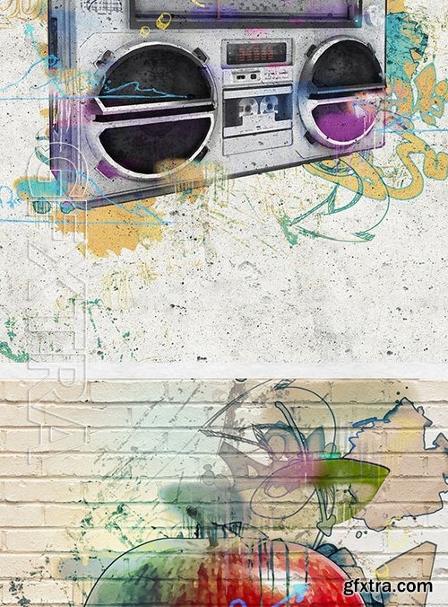 GraphicRiver - Street Art Photoshop Action 17440734