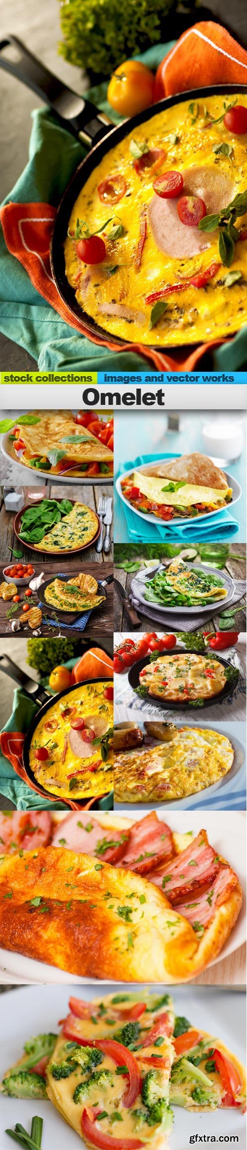 Omelet, 10 x UHQ JPEG