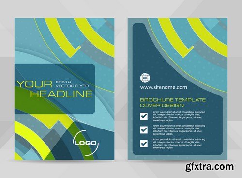 Corporate Templates of Brochures 2 - 20xEPS