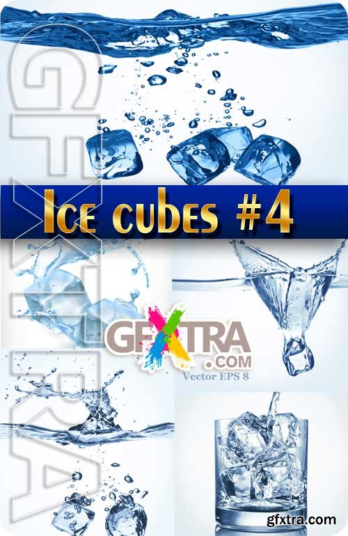 Ice cubes #4 - Stock Vector