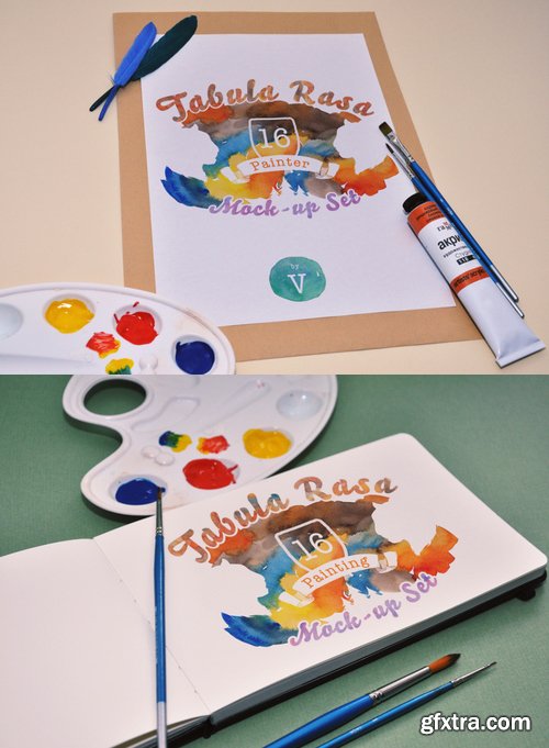 Tabula Rasa Painting Mockups