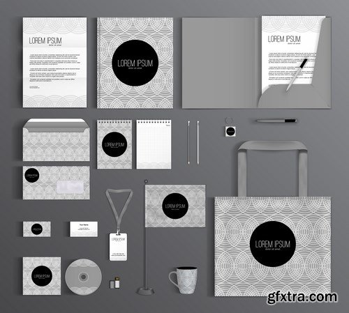 Corporate Identity Templates & Brochures 8 - 11xEPS