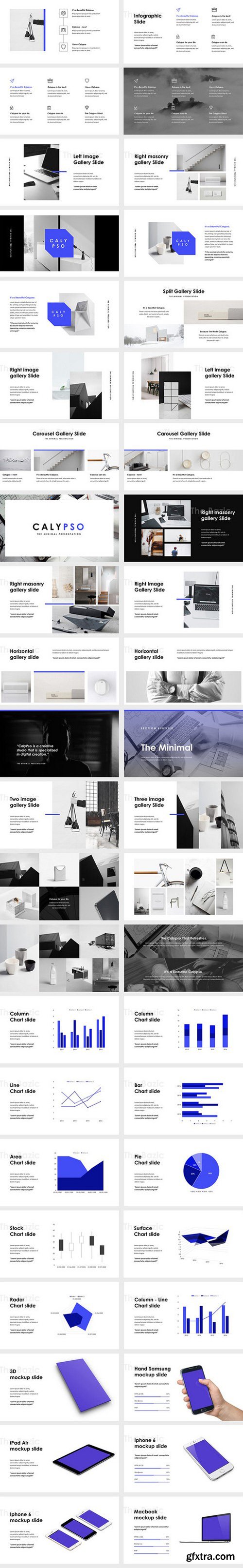 CM - Calypso Minimal Powerpoint Template 851445