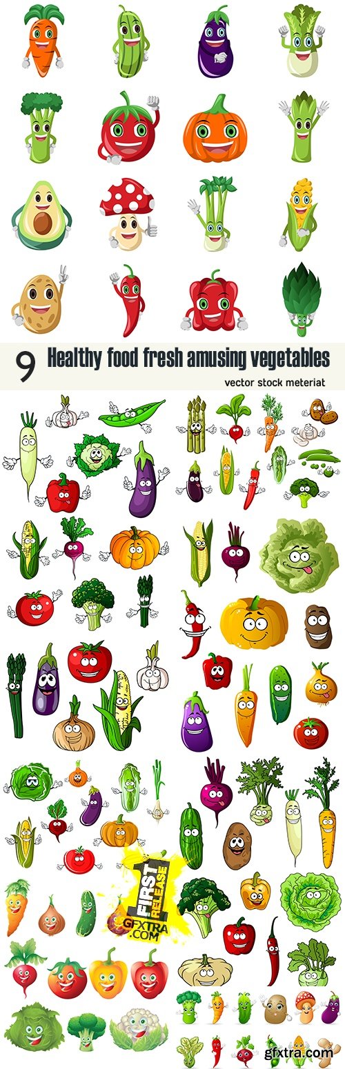 Healthy food fresh amusing vegetables