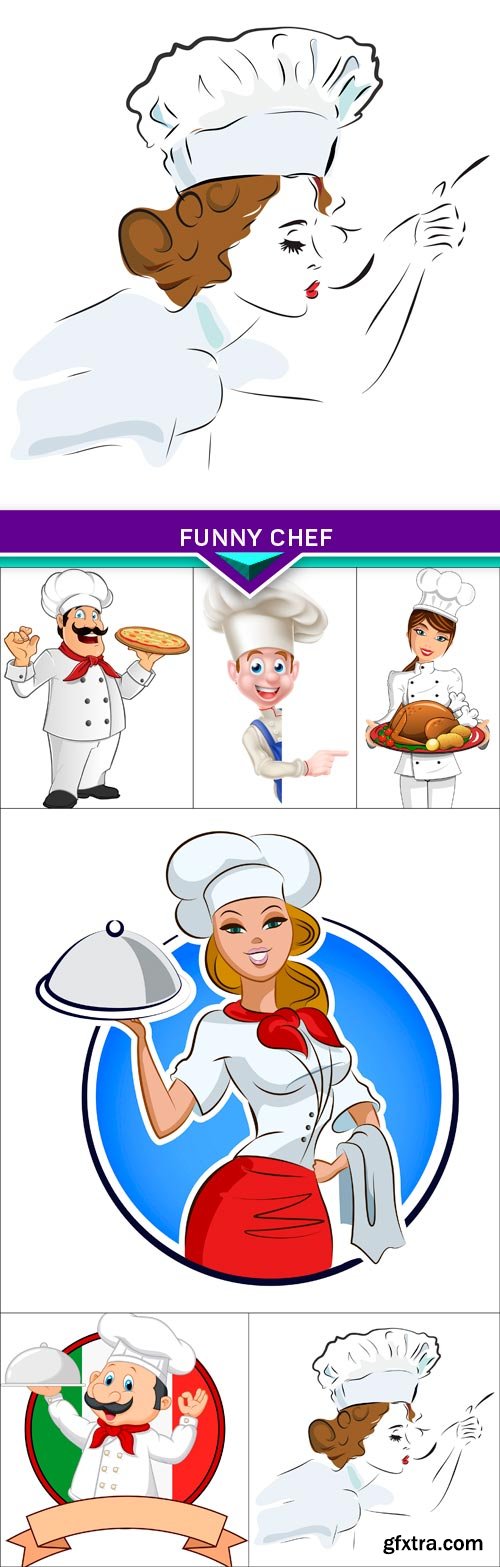 Funny chef 6X EPS