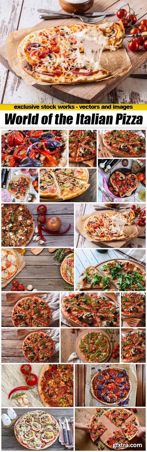 World of the Italian Pizza - 20xUHQ JPEG