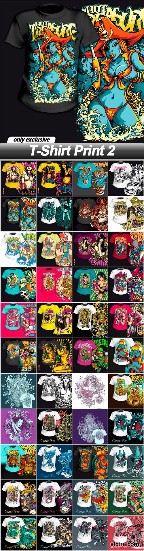 T-Shirt Print 2 - 44 EPS