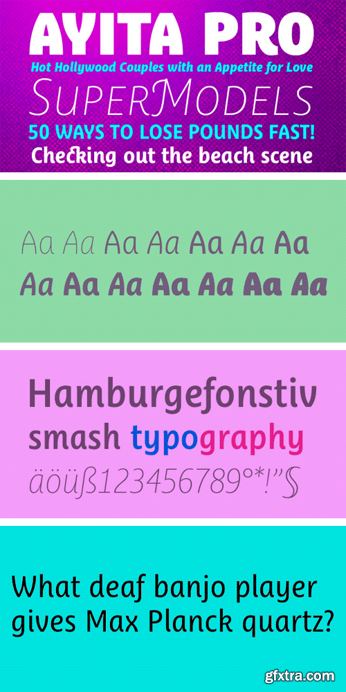 Ayita Pro Font Family