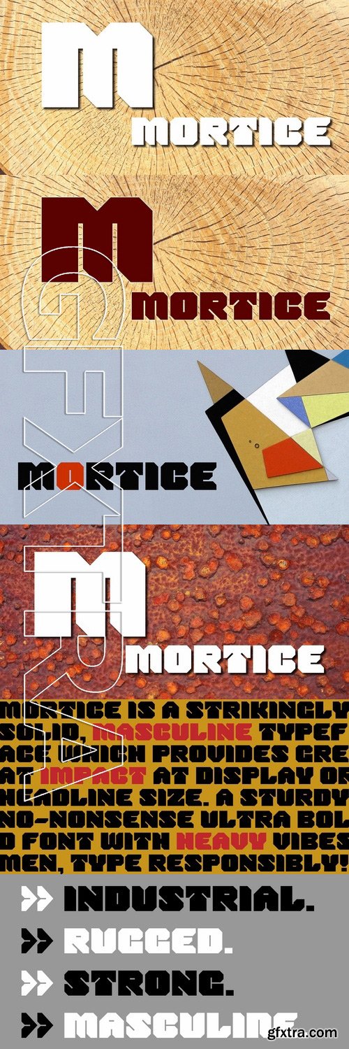 Mortice - 1 font $24