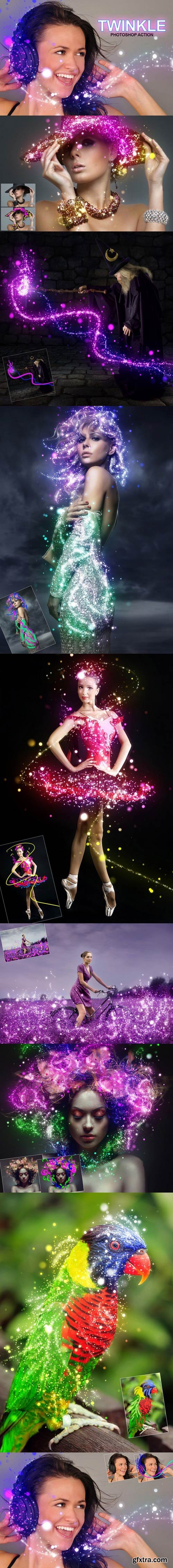 CM - Twinkle Photoshop Action 859656