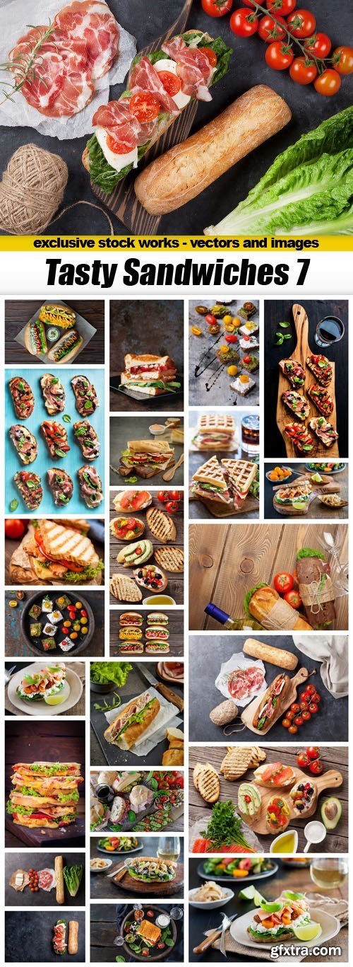 Tasty Sandwiches 7 - 25xUHQ JPEG