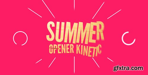 Videohive Summer Opener Kinetic 16799070