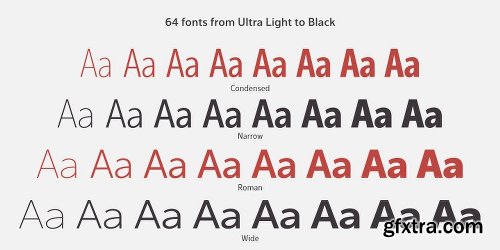 Interval Next Font family - 64 Fonts $999