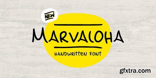 Marvaloha Font Family - 4 Fonts $99