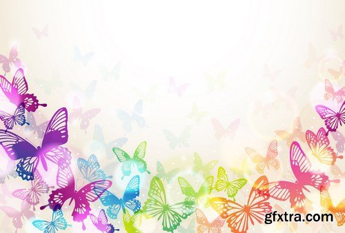 Beautiful Butterflies - 20xEPS