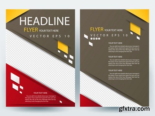 Corporate Templates of Brochures 3 - 25xEPS