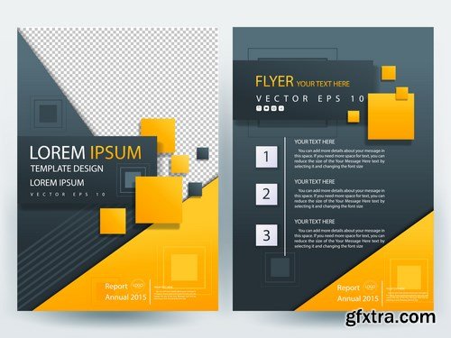 Corporate Templates of Brochures 3 - 25xEPS