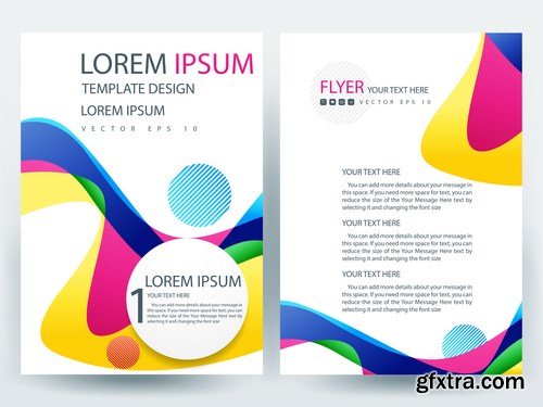 Corporate Templates of Brochures 3 - 25xEPS