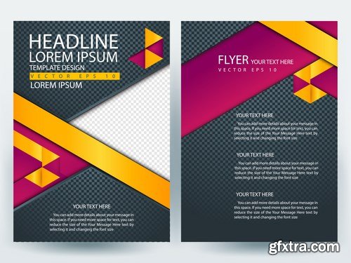 Corporate Templates of Brochures 3 - 25xEPS