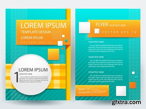 Corporate Templates of Brochures 3 - 25xEPS