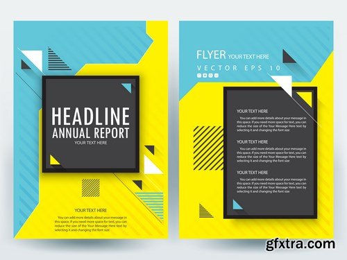 Corporate Templates of Brochures 3 - 25xEPS