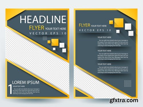 Corporate Templates of Brochures 3 - 25xEPS