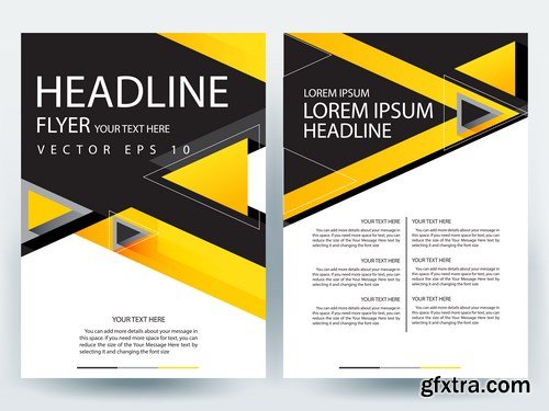 Corporate Templates of Brochures 3 - 25xEPS