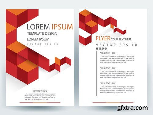 Corporate Templates of Brochures 3 - 25xEPS