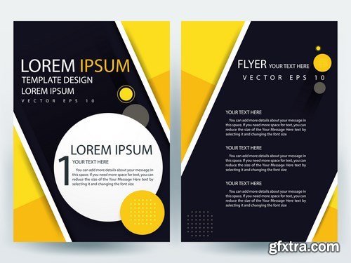 Corporate Templates of Brochures 3 - 25xEPS