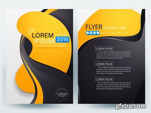 Corporate Templates of Brochures 3 - 25xEPS