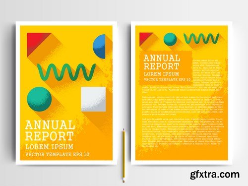 Corporate Templates of Brochures 3 - 25xEPS