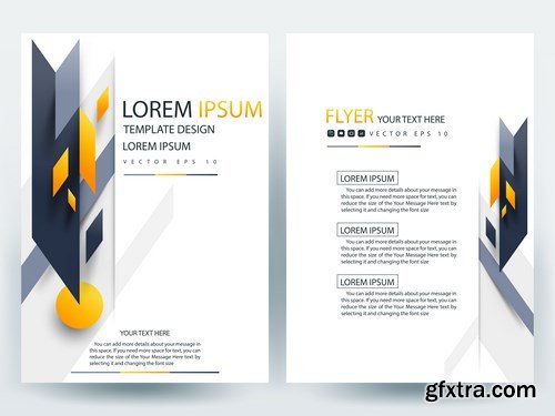 Corporate Templates of Brochures 3 - 25xEPS