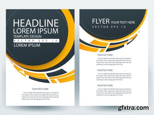 Corporate Templates of Brochures 3 - 25xEPS