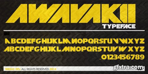 Awavakii Font