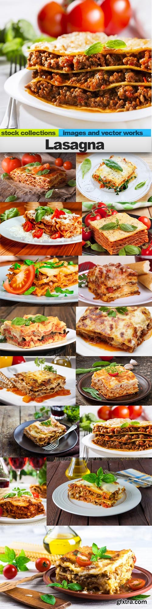 Lasagna, 15 x UHQ JPEG