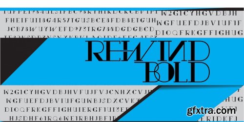 Rewind Type Font