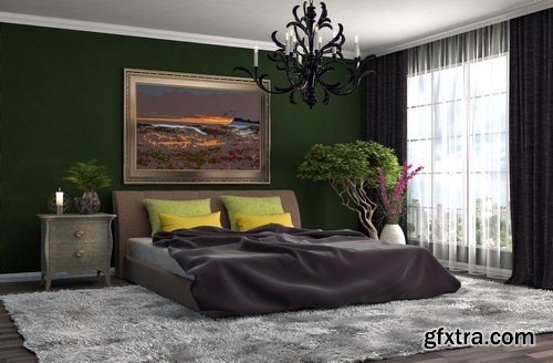 Bedroom design 3 - 5 UHQ JPEG