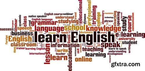 English learning concept - 5 UHQ JPEG