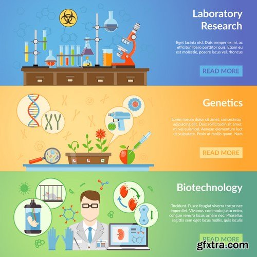 Flat Business Concept 6 - 25xEPS