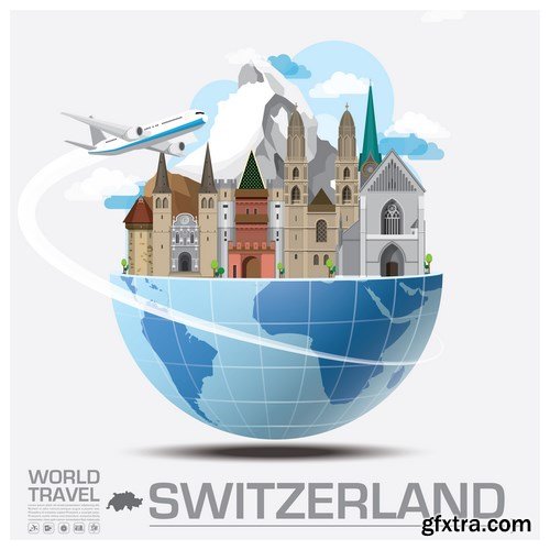 World Travel Vector Design - 18xEPS