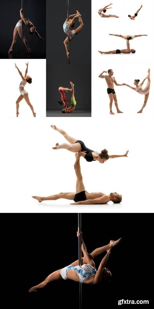 Acrobatics People Isolated