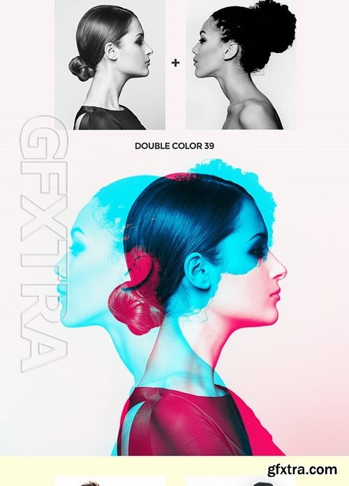 GraphicRiver - Double Color Exposure Photoshop Action 17477684