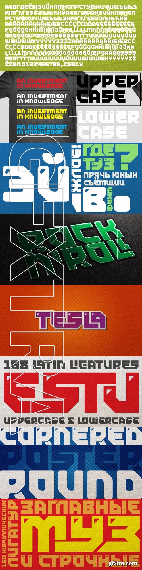 Tesla - Both fonts: $10.00