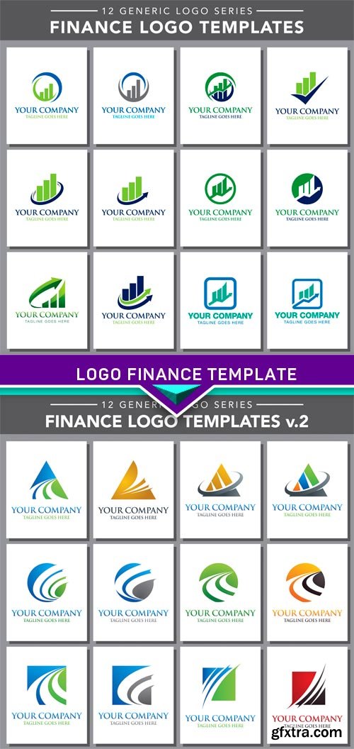 Logo Finance Template 2X EPS